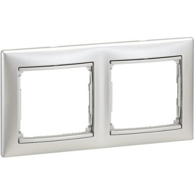 Legrand Valena dvojrámeček hliník 770152 – Hledejceny.cz