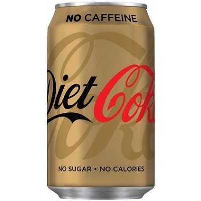 Coca Cola sycená limonáda bez cukru a kofeinu 330 ml – Zbozi.Blesk.cz