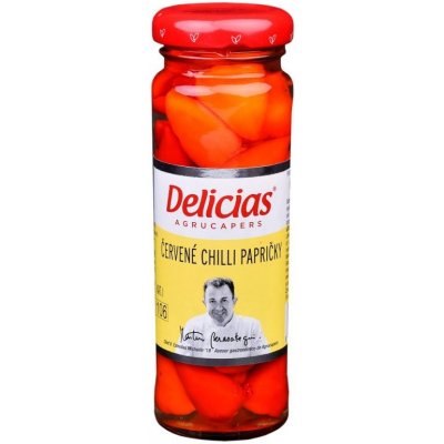 Delicias Červené Chilli papričky 100 g – Zboží Dáma