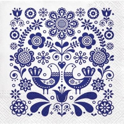 Ubrousek 33x33cm Folklor – HobbyKompas.cz