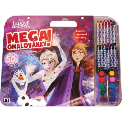 Jiri Models Mega omalovánkový set Frozen 2 s voskovkami a barvičkami – Zbozi.Blesk.cz