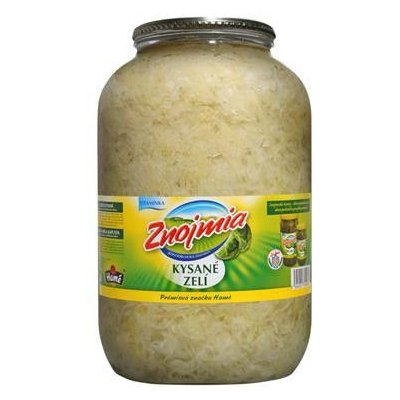 Znojmia Zelí kysané bílé 3500 g – Zboží Dáma