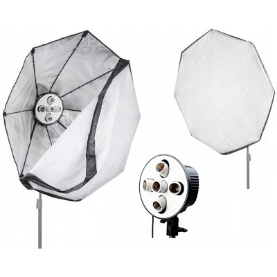 Studio Softbox OCTA 90cm s paticí pro 5x E27 – Zboží Živě