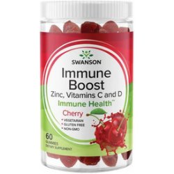 Swanson Immune Boost Třešeň 60 ks gummies