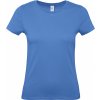 Dámská Trička B&C Základní tričko BC ve střední gramáži modrá azurová