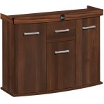 Diversa stolek Solid 100 x 40 x 75 cm vypouklý, ořech – Zboží Dáma