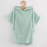 Dětské mušelínové pončo New Baby Feeling mint – Zboží Dáma
