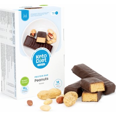 KetoDiet Protein Bar 14 x 36g – Zboží Mobilmania