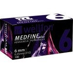 Wellion Medfine Plus jehly 31Gx6 mm 100 ks – Zboží Mobilmania