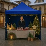 Aga STK22536 2x2 m, modrý, 3 bočnice – Zbozi.Blesk.cz