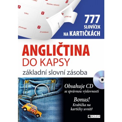 Angličtina do kapsy – základní slovní zásoba na kartičkách – Zboží Mobilmania