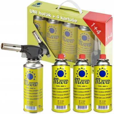 Meva hořák univerzální 360st. 4 kartuše KP18004 KP18004 – Sleviste.cz
