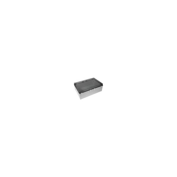 Úložný box FIBOX Kryt: nástěnná X:600mm Y:400mm Z:220mm CAB polykarbonát šedá