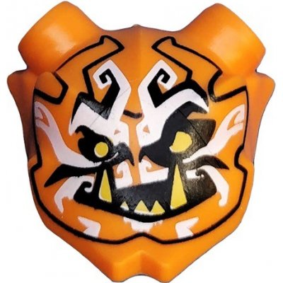 LEGO® 70643 Orange Minifigure, Visor Mask Ninjago Oni with Mask of Deception Pattern – Hledejceny.cz