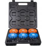 LED výstražné světlo 16LED, modro-červené, set 6ks, WL-H02SET6BR | Zboží Auto
