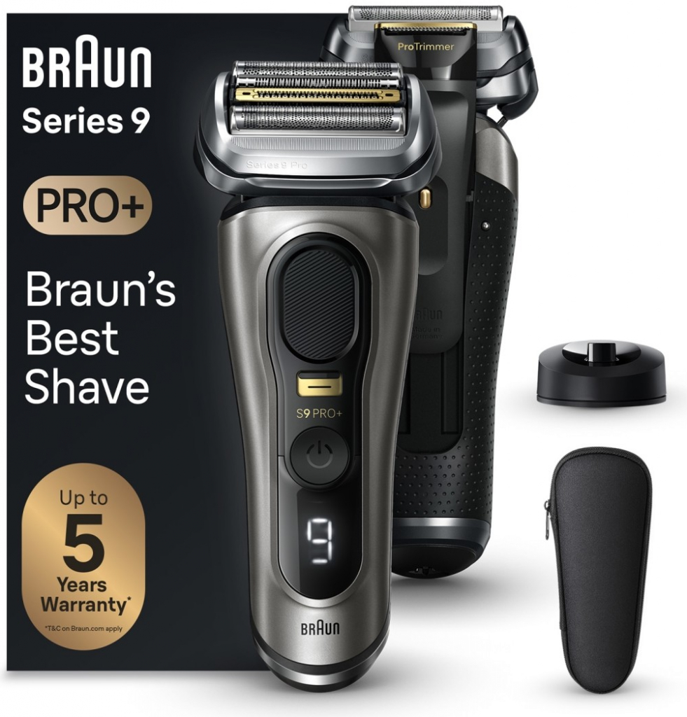 Braun Series 9 Pro+ 9515s Wet&Dry tmavě šedý
