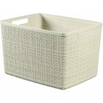 CURVER JUTE 46L 59 x 39 x 26 cm, béžový 08091-885 – Zboží Dáma
