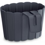 Prosperplast BOARDEE HOOK Květináč závěsný 19,4 cm antracit – Hledejceny.cz