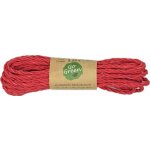 Dekorační provázek Go Green Cotton Cord – Coral Red červený 3mm x 3m (6,-Kč/m) – Hledejceny.cz