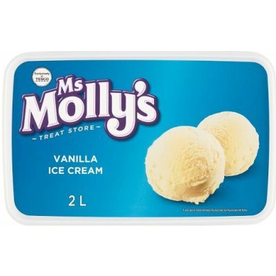 Ms Molly's Mražený krém vanilkový s rostlinným tukem 2l – Hledejceny.cz