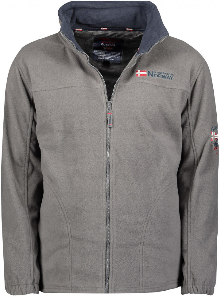 GEOGRAPHICAL NORWAY mikina TAMAZONIE MEN ASS A 224 fleece tmavě šedá