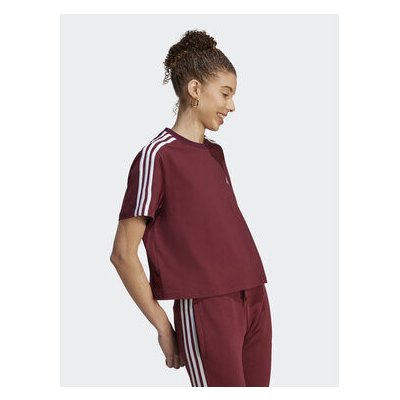 adidas T-Shirt Essentials 3-Stripes Single Jersey Crop Top IL3410 Červená – Zbozi.Blesk.cz