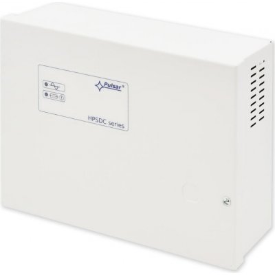 HPSDC-12V8X1A - zdroj 12 VDC,8x0,8A v plech. boxu, nastavitelný výstup, ochrany, LED (HPSDC-12V8X1A) – Zbozi.Blesk.cz