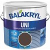 Barvy na kov Barvy a laky Hostivař akryl Uni mat 0245 2,5 kg tm. hnědá