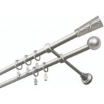 GARNÝŽE-HEBR Garnýž Trapezium satina dvojitá 420 cm – Zboží Mobilmania