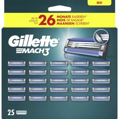 Gillette Mach3 25 ks – Zbozi.Blesk.cz