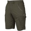 Rybářské kalhoty a kraťasy Fox kraťasy Collection Green & Silver Combat Shorts