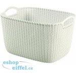 CURVER 226379 plastový košík KNIT 19L - krémový – Zboží Mobilmania