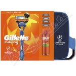 Gillette Fusion holicí strojek + 4 hlavice + Fusion gel 200 ml – Zboží Dáma