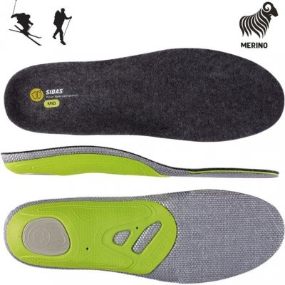 Sidas vložky do bot 3FEET MERINO MID ARCH 2021 – Sleviste.cz