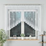 Kusová záclona Sandra S řasící páskou F1 120x250 – Hledejceny.cz