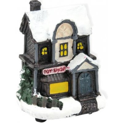 Euro Habitat Vánoční domečky Hračkářství 8cm – Zboží Mobilmania