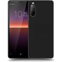 Pouzdro Picasee silikonové Sony Xperia 10 II černé