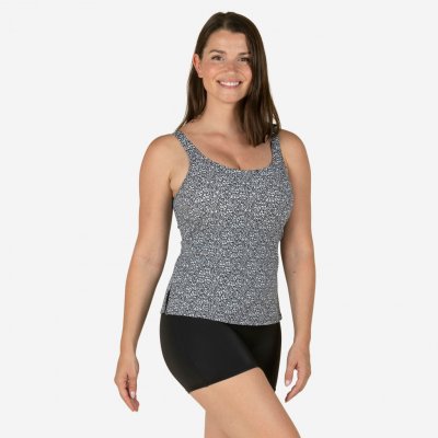 Decathlon Dámské jednodílné nohavičkové plavky tankini Heva – Sleviste.cz