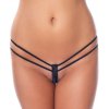 Dámské erotické kalhotky a tanga Amorable G-string 1329 Black