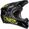 Cyklistická helma O´Neal Backflip Zombie black/Neon yellow 2021