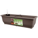 Nohelgarden Truhlík samozavlažovací TORENIE MODERN plastový matný 50 cm – Hledejceny.cz