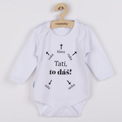 New Baby Body s potiskem Tati to dáš! – Zbozi.Blesk.cz