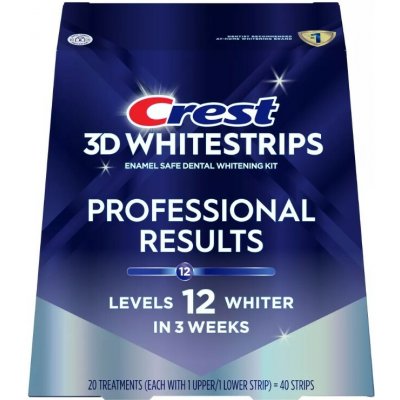 Procter & Gamble Bělicí pásky Crest 3D Whitestrips PROFESSIONAL RESULTS 40 ks – Sleviste.cz