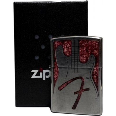Zippo chrom geb. col. Fender - F – Hledejceny.cz