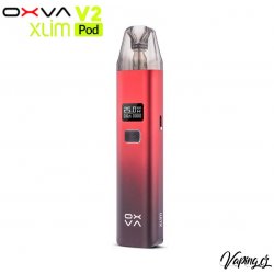 OXVA Xlim V2 Pod 900 mAh Black Red 1 ks