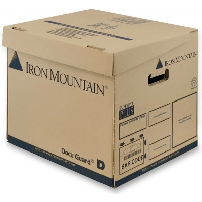 Iron Mountain DG/D archivační krabice na pořadače 360 x 305 x 305 mm hnědá – Hledejceny.cz