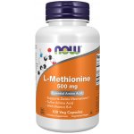 Now Foods Now L-Methionine 500 mg 100 rostlinných kapslí – Sleviste.cz