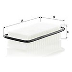 MANN-FILTER Vzduchový filtr C2513 – Hledejceny.cz