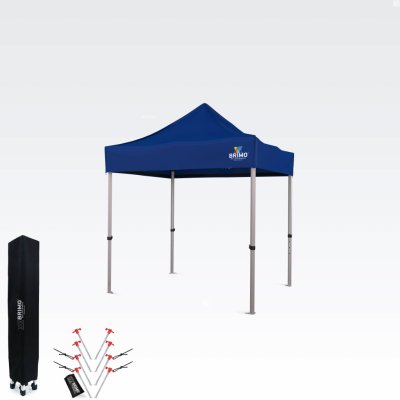 BRIMO Exclusive Alu 2x2m bez stěn Modrá S. Alu – Zboží Dáma