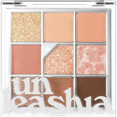 Unleashia Glitterpedia Eye Palette Veganská paletka očních stínů 3 všechny barvy Coralpink 6,6 g – Zboží Dáma